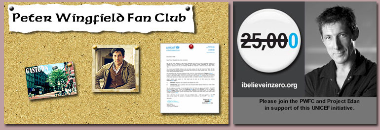 The Peter Wingfield Fan Club News Page